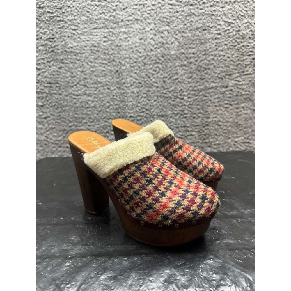 Anthropologie Miss Albright Terrestrial Slip On Clogs Multicolor Womens‎ Size 37